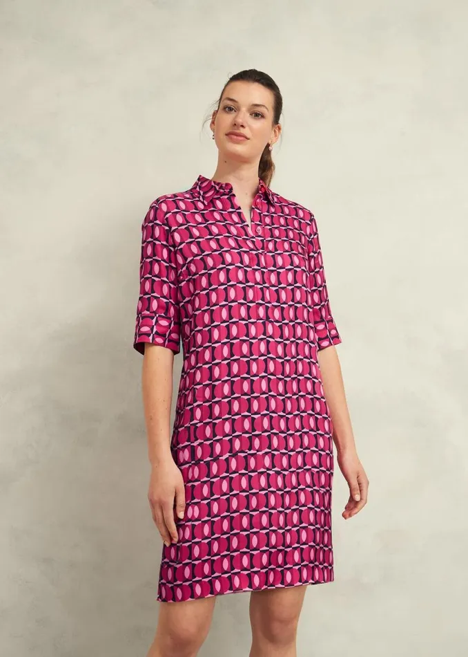 Dresses and Jumpsuits Women HOBBS Marciella Dress Pink Multi