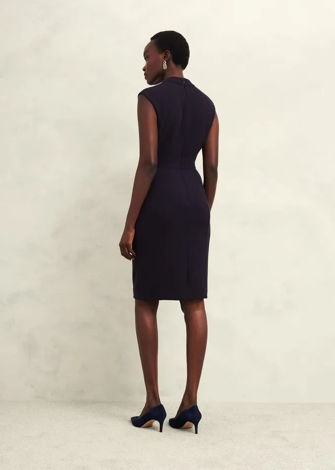 Dresses and Jumpsuits Women HOBBS Petite Aly Dress Navy