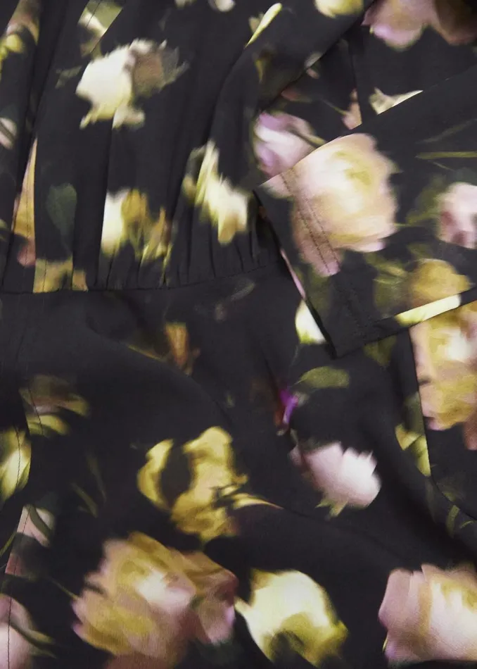Dresses and Jumpsuits Women HOBBS Windermere Silk Dress Black Multi