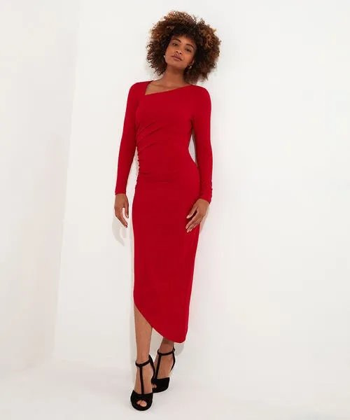 Dresses Apparel Joebrowns Make A Statement Stretch Red Dress Red