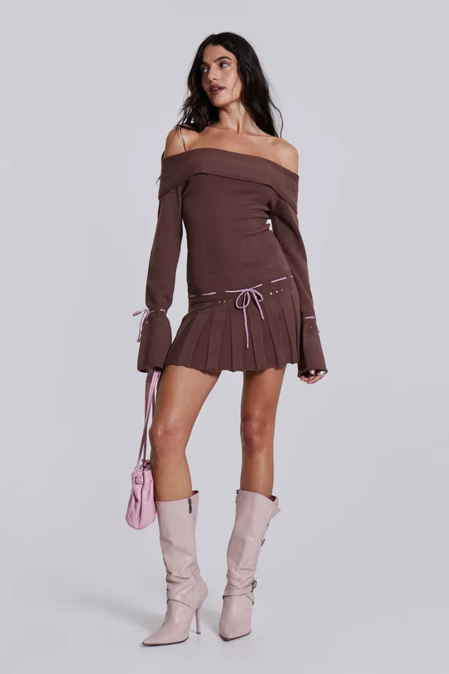 Dresses Jaded London Women Shop Serena Knitted Mini Dress