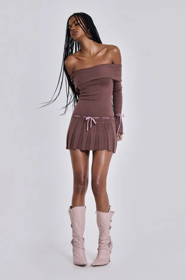 Dresses Jaded London Women Shop Serena Knitted Mini Dress