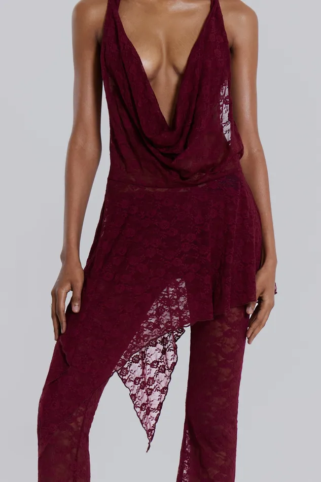 Dresses Shop Riva Lace Hooded Coord Set 8211 Jaded London Women