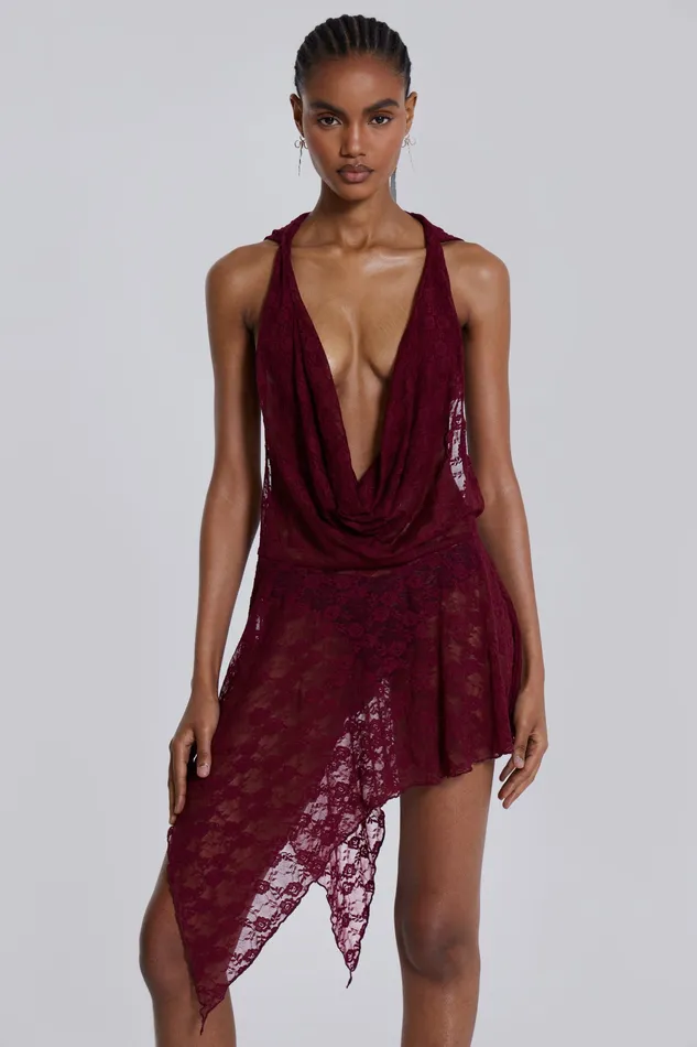 Dresses Shop Riva Lace Hooded Coord Set 8211 Jaded London Women