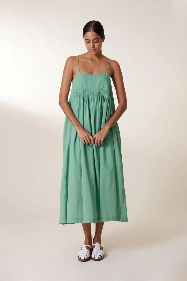 Dresses Women Leon and Harper Raptor Plain Dress Celadon