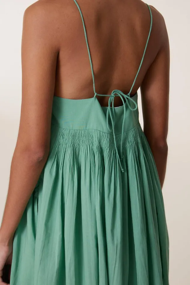 Dresses Women Leon and Harper Raptor Plain Dress Celadon