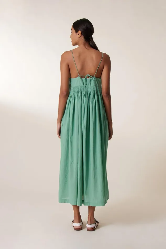 Dresses Women Leon and Harper Raptor Plain Dress Celadon