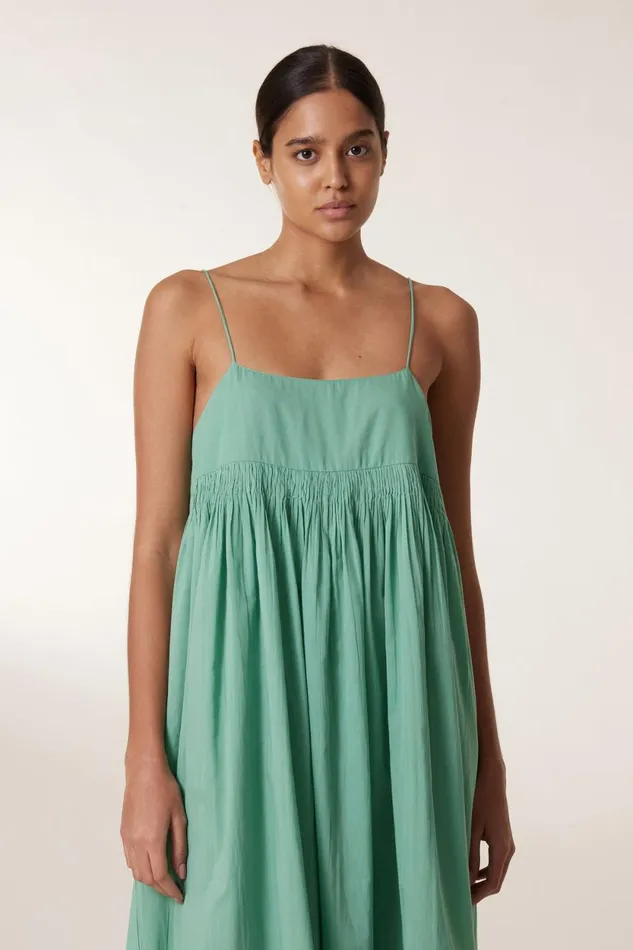 Dresses Women Leon and Harper Raptor Plain Dress Celadon
