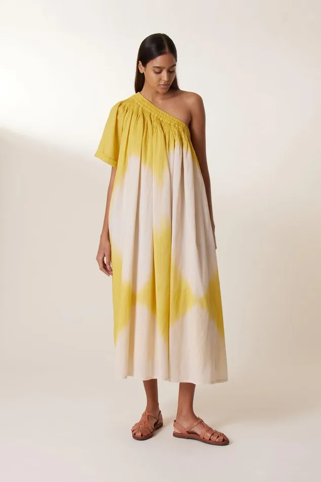 Dresses Women Leon and Harper Ryota TandD Dress Mustard