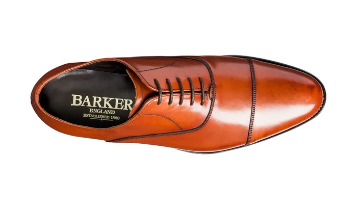 Duxford 8211 Rosewood Calf Men Barker Shoes Wedding Shoes