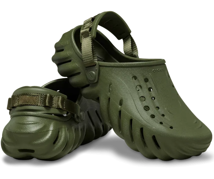 Echo Clog Army Green Men Crocs Clogs