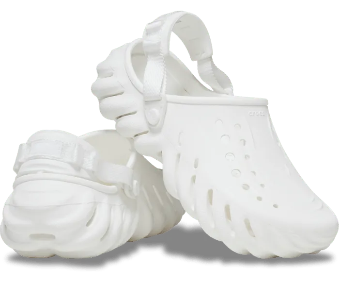 Echo Clog White Women Crocs Clogs