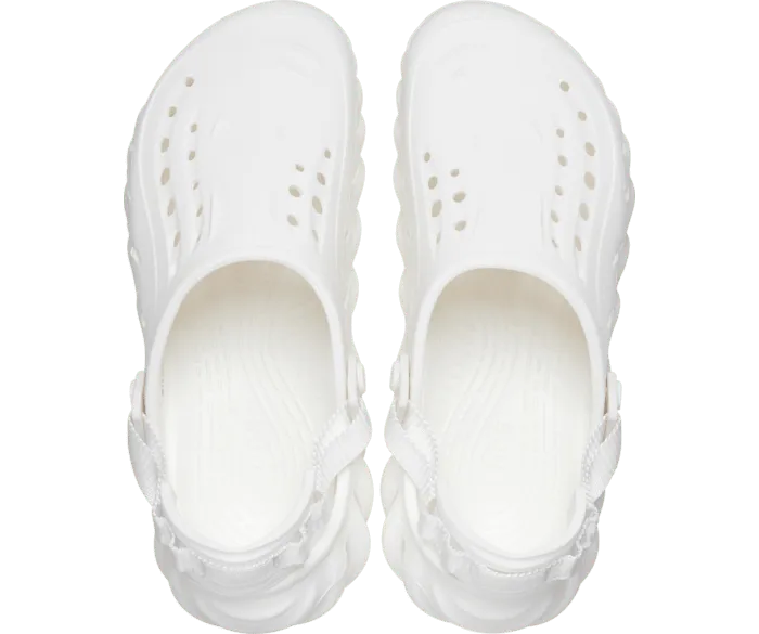 Echo Clog White Women Crocs Clogs