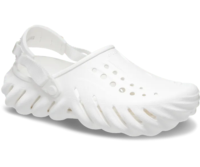 Echo Clog White Women Crocs Clogs