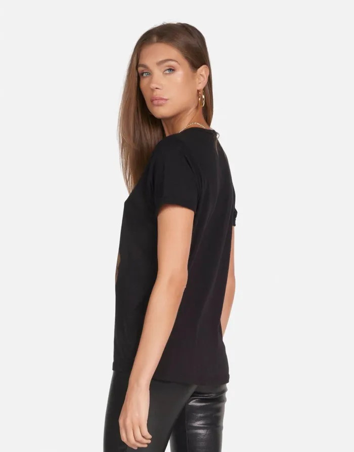 Edda Designer Bear Black Women039s Lauren Moshi Short Sleeve