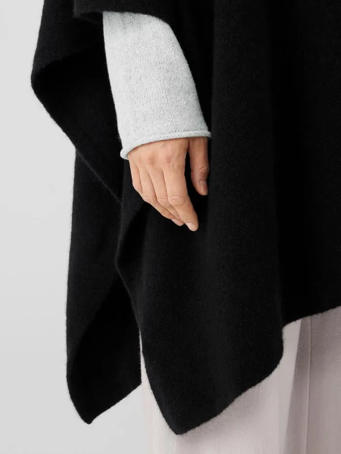 Eileen Fisher Accessories Cashmere Silk Bliss Serape Black 8211 Shop