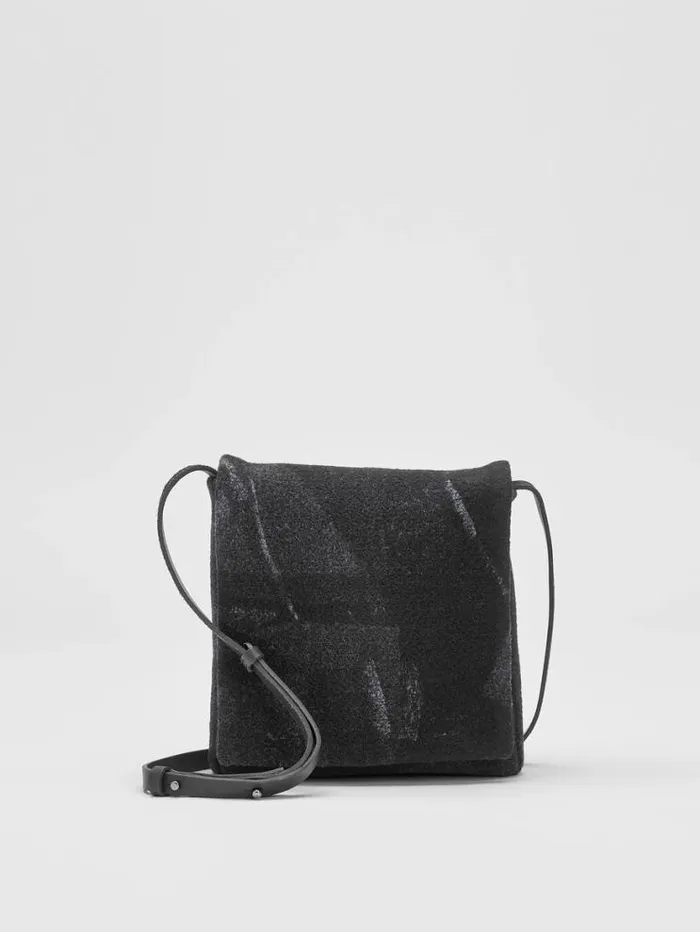 Eileen Fisher Accessories Waste No MoreCrossbody Bag Charcoal 8211 Shop