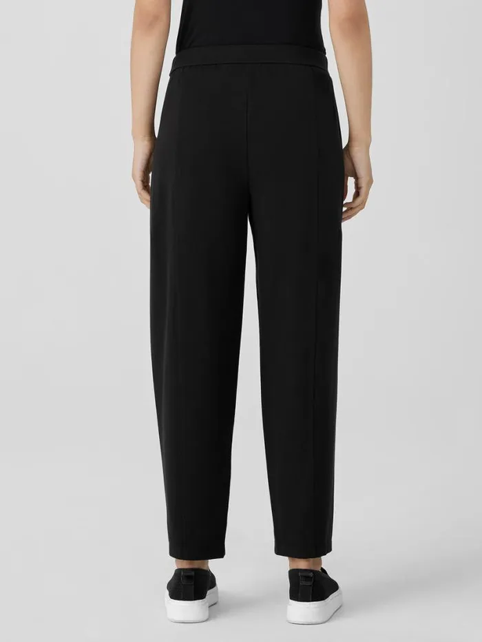 Eileen Fisher Petite Pima Cotton Stretch Jersey Lantern Pant Black 8211 Shop