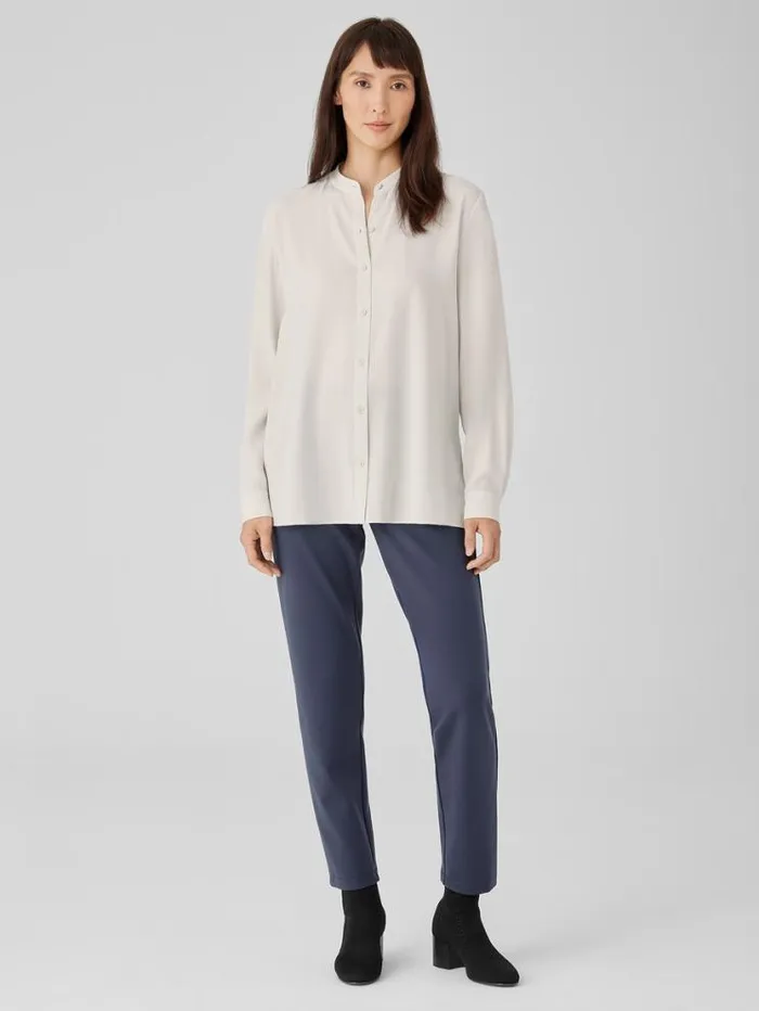 Eileen Fisher Petite Washable Flex Ponte Pant Ocean 8211 Shop