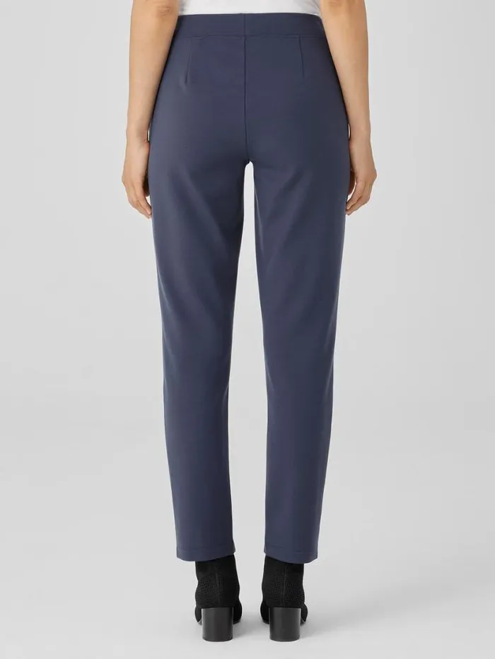 Eileen Fisher Petite Washable Flex Ponte Pant Ocean 8211 Shop