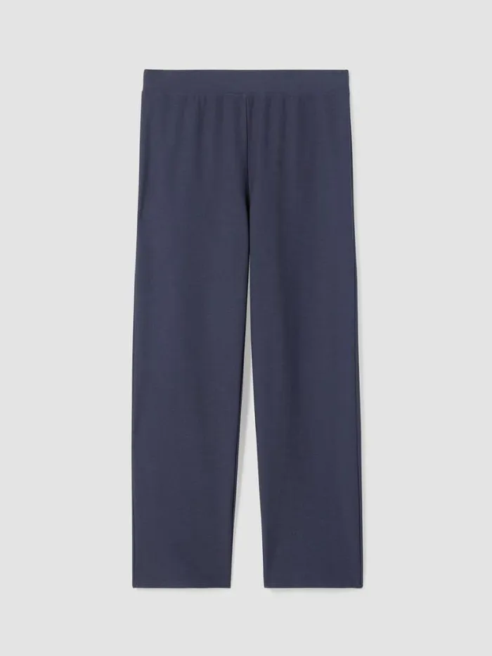 Eileen Fisher Petite Washable Stretch Crepe Straight Pant Ocean 8211 Shop