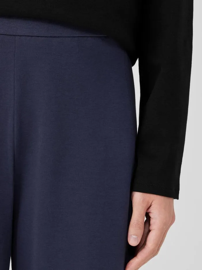Eileen Fisher Sleepwear Organic Cotton Interlock Lantern Sleep Pant Indigo 8211 Shop