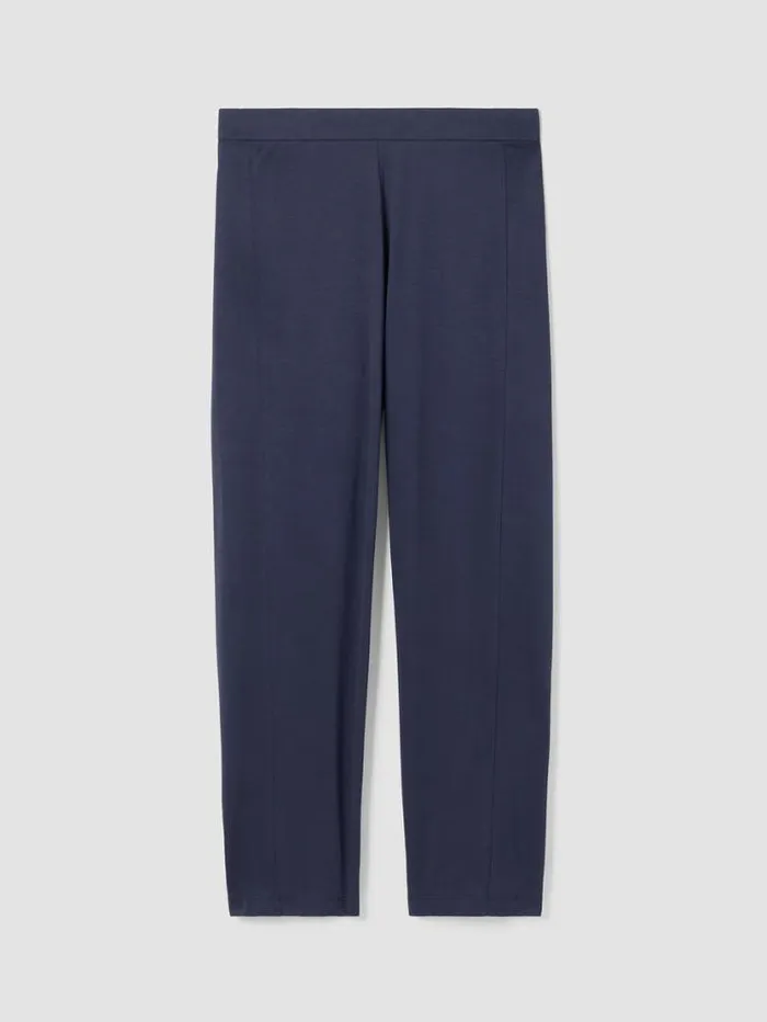 Eileen Fisher Sleepwear Organic Cotton Interlock Lantern Sleep Pant Indigo 8211 Shop