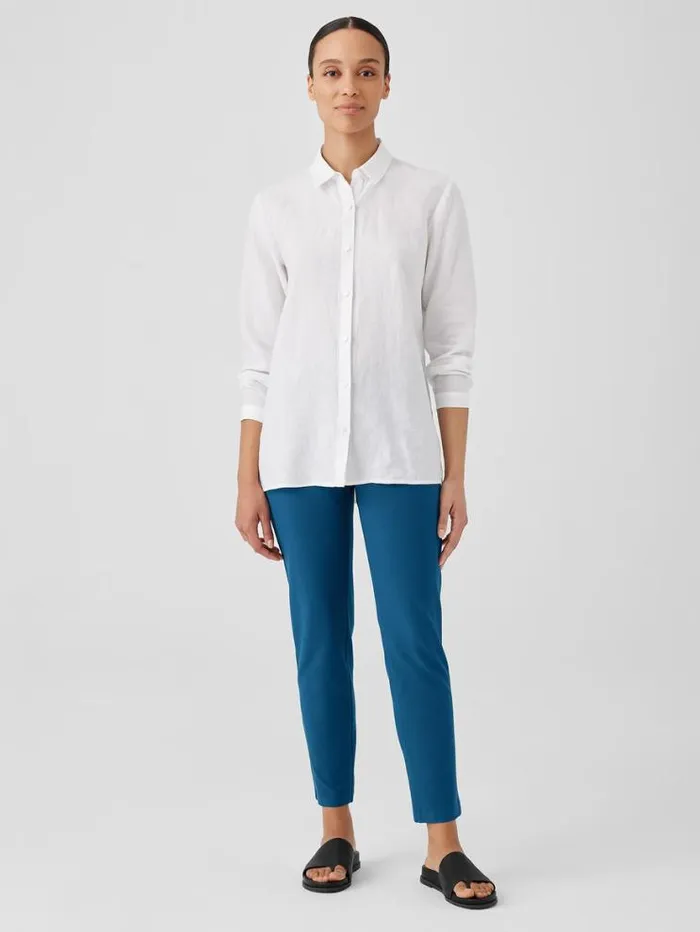 Eileen Fisher Tanks and Camis Washable Stretch Crepe Pant Wheat 8211 Shop
