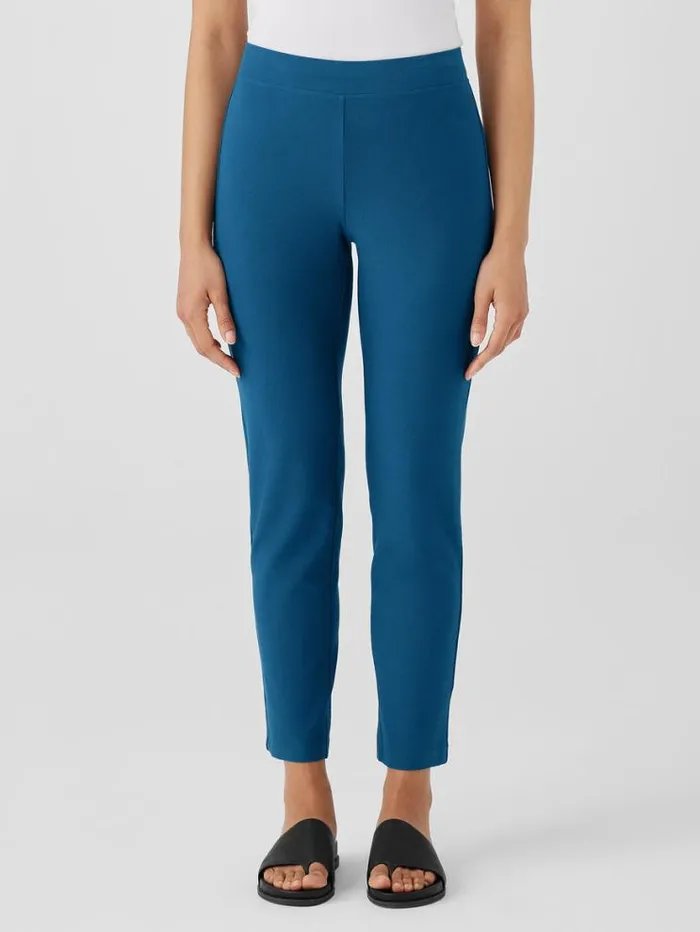 Eileen Fisher Tanks and Camis Washable Stretch Crepe Pant Wheat 8211 Shop