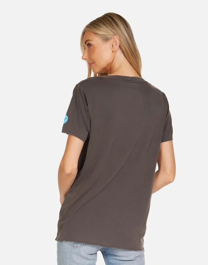 Elara Sesame Street Faces Pigment Black Women039s Lauren Moshi Short Sleeve