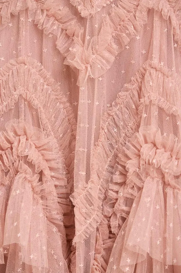 Elia Short Sleeve Gown Pink Women Needle and Thread Dresses