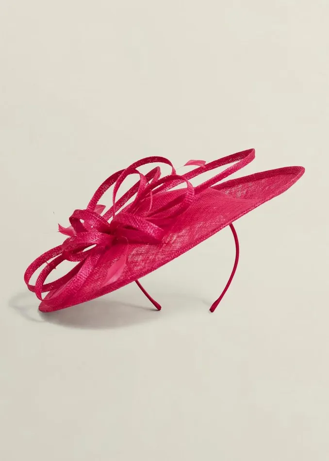 Fascinators Women HOBBS Freya Fascinator Zinnia Pink