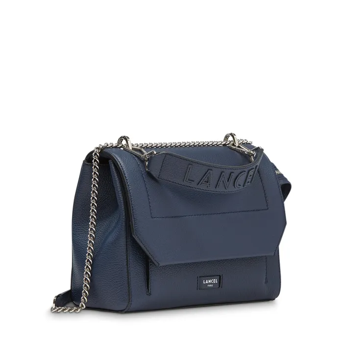 Flap Bag With Handle Petrol Women Lancel Hand Bags Flap Bag With Handle Petrol Women Lancel Hand Bags