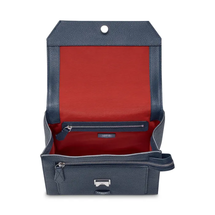 Flap Bag With Handle Petrol Women Lancel Hand Bags Flap Bag With Handle Petrol Women Lancel Hand Bags