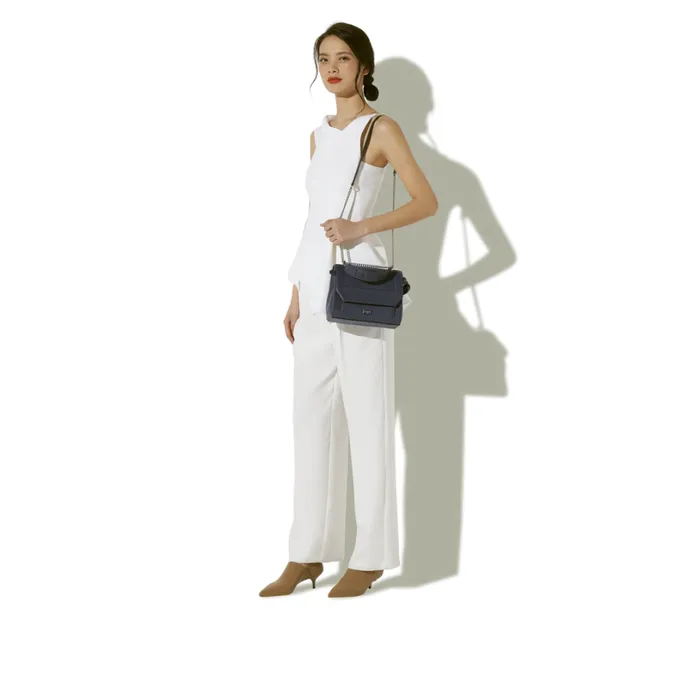 Flap Bag With Handle Petrol Women Lancel Hand Bags Flap Bag With Handle Petrol Women Lancel Hand Bags