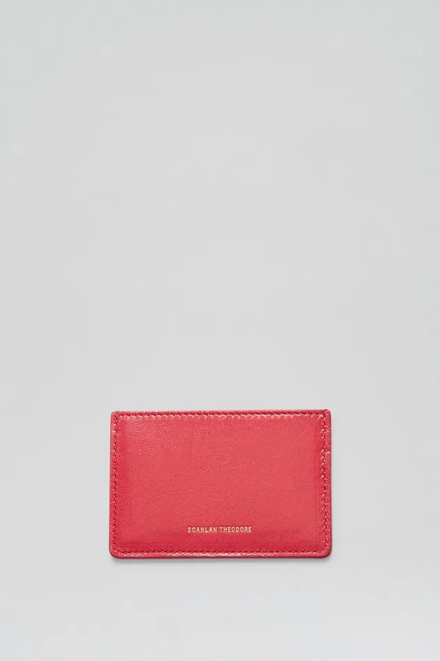 FLAT CARD HOLDER RASPBERRY Bags Scanlan Theodore Women FLAT CARD HOLDER RASPBERRY Bags Scanlan Theodore Women