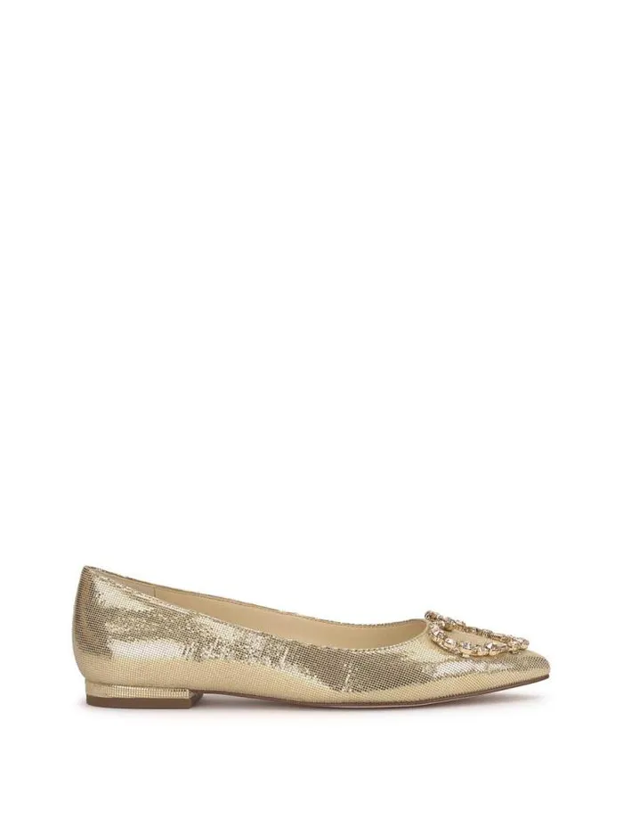 Flats Shoes Jessica Simpson Elika Ballet Flat In Gold