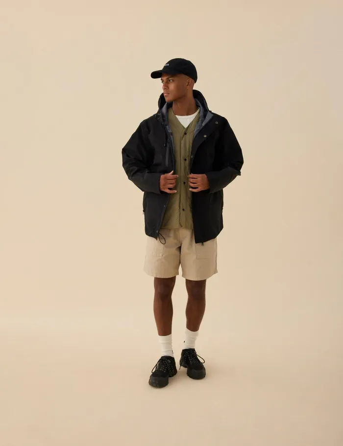 Fort Caps HAWK WASHED CAP Washed Black 8211 Men