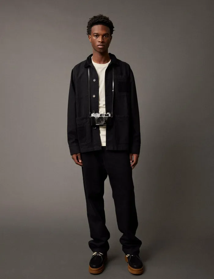 Fort Overshirts FORT X KLEMAN OVERSHIRT Black 8211 Men
