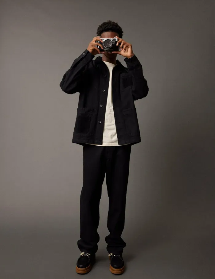 Fort Overshirts FORT X KLEMAN OVERSHIRT Black 8211 Men