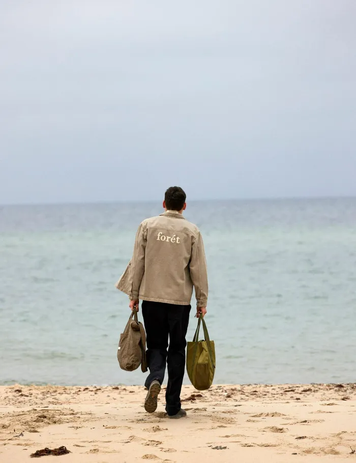 Fort Overshirts ROWAN LOGO OVERSHIRT Vintage Khaki 8211 Men Fort Overshirts ROWAN LOGO OVERSHIRT Vintage Khaki 8211 Men