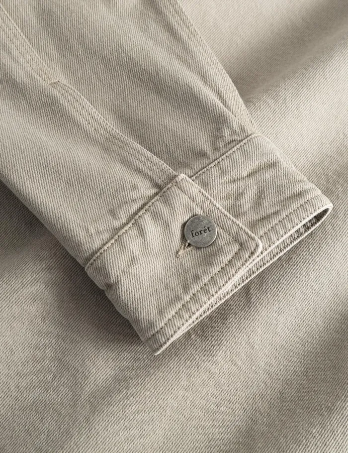 Fort Overshirts ROWAN LOGO OVERSHIRT Vintage Khaki 8211 Men Fort Overshirts ROWAN LOGO OVERSHIRT Vintage Khaki 8211 Men