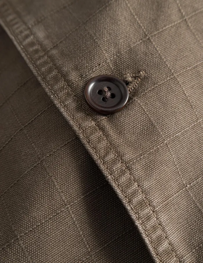 Fort Overshirts VALLEY UNCONSTRUCTED BLAZER Cold Brown 8211 Men
