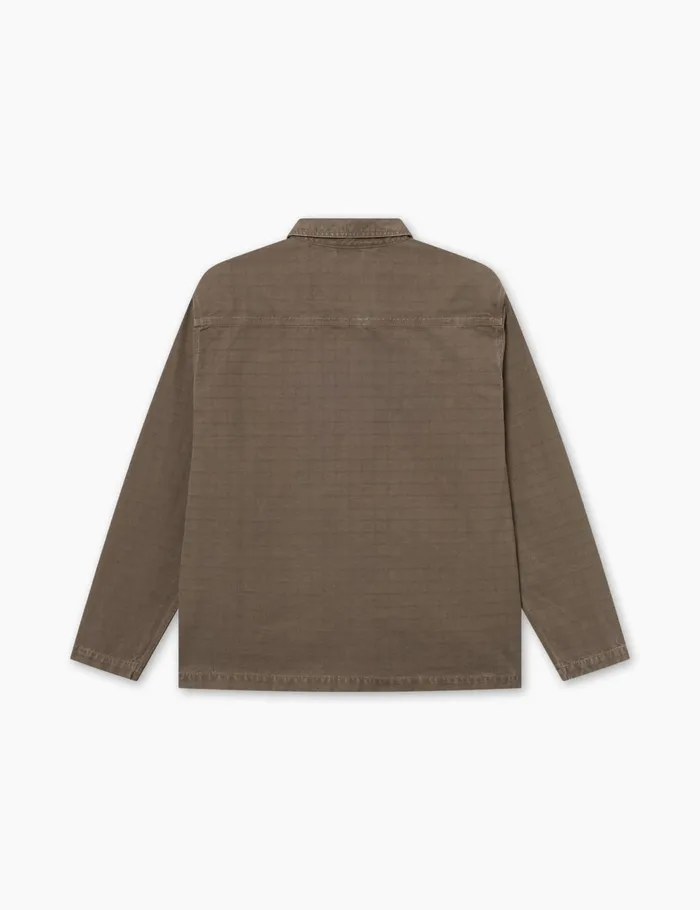 Fort Overshirts VALLEY UNCONSTRUCTED BLAZER Cold Brown 8211 Men