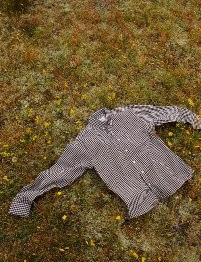 Fort Shirts CAMP SHIRT Brown Check 8211 Men Fort Shirts CAMP SHIRT Brown Check 8211 Men