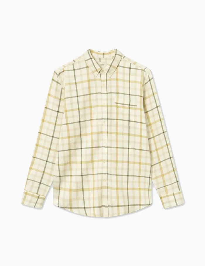 Fort Shirts GRIP CHECK SHIRT Cloud Check 8211 Men