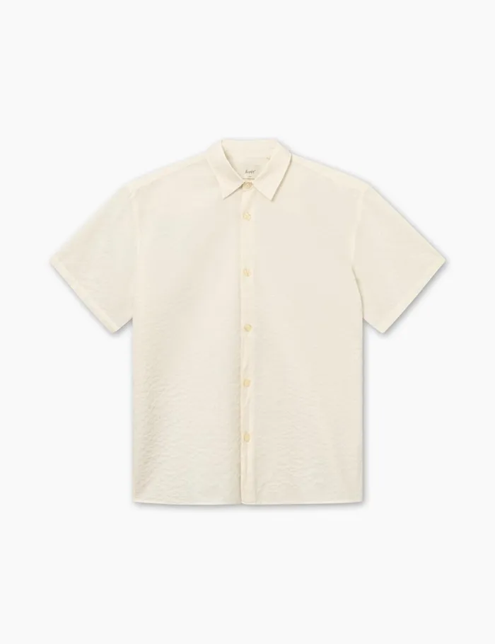 Fort Shirts HATCH SS SHIRT Cloud 8211 Men