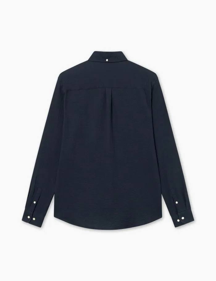Fort Shirts HORNET SEERSUCKER SHIRT Navy 8211 Men Fort Shirts HORNET SEERSUCKER SHIRT Navy 8211 Men