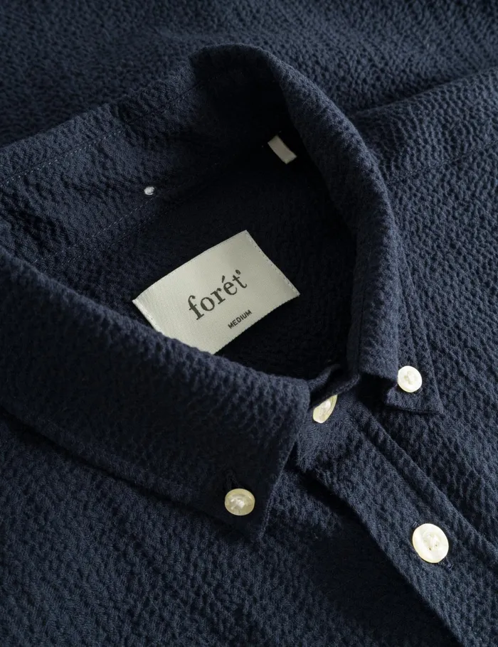 Fort Shirts HORNET SEERSUCKER SHIRT Navy 8211 Men Fort Shirts HORNET SEERSUCKER SHIRT Navy 8211 Men