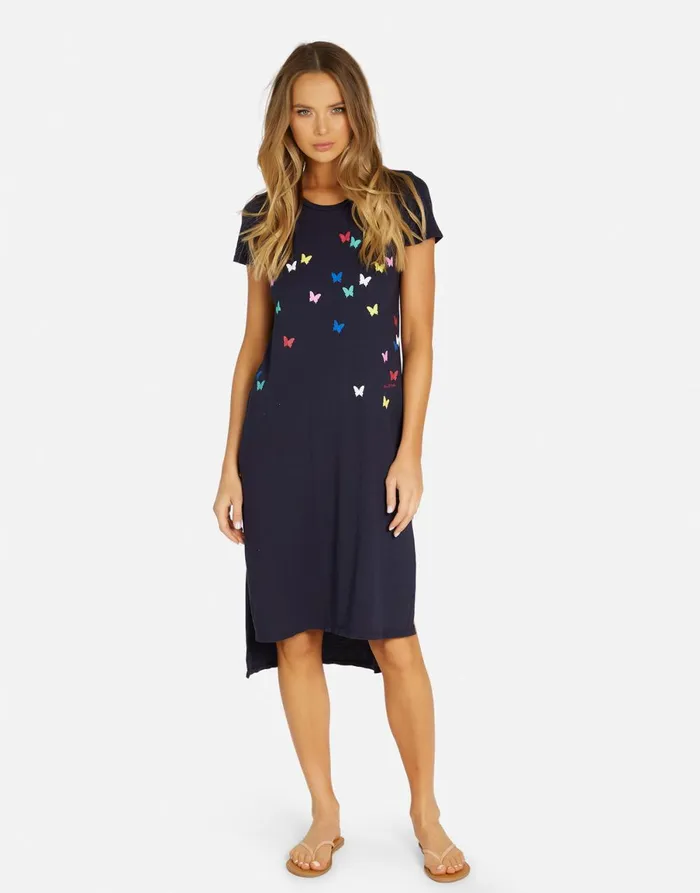 Genesis Mini Butterflies Navy Women039s Lauren Moshi Dresses